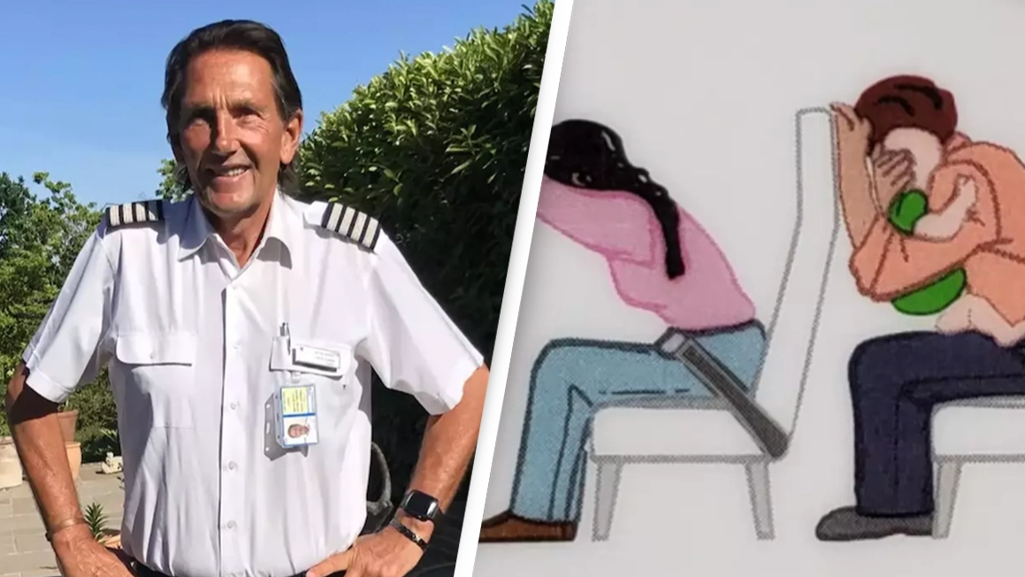 World's most experienced 747 pilot shares truth about why we use brace position on planes