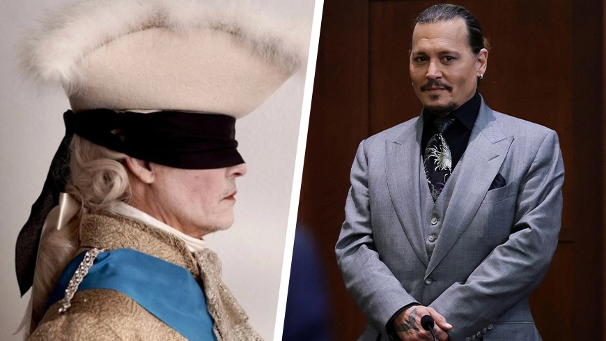 Johnny Depp seen for the first time in upcoming movie since winning defamation case