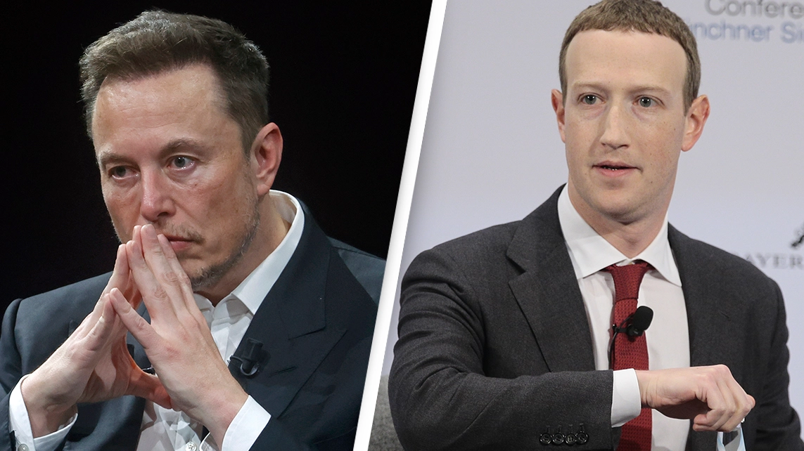 Elon Musk calls Mark Zuckerberg a 'chicken' for saying we need to move on from their cage fight