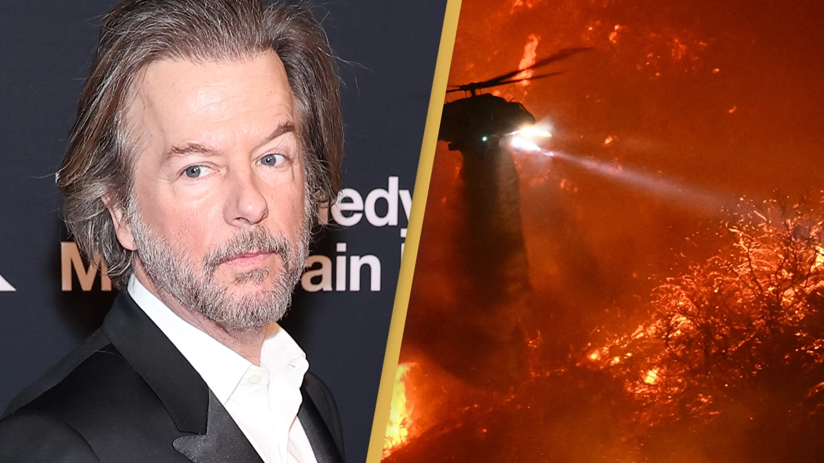 David Spade offers $5K reward to anyone who catches arsonists lighting fires in LA