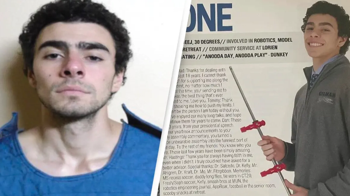 Unearthed yearbook quote linked to Luigi Mangione has people convinced it could provide clues to murder of UnitedHealthcare's CEO