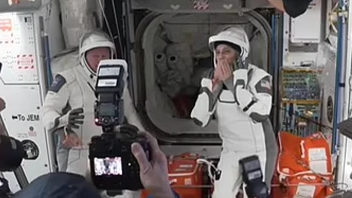 NASA astronauts stranded in space for 9 months finally begin journey back to Earth