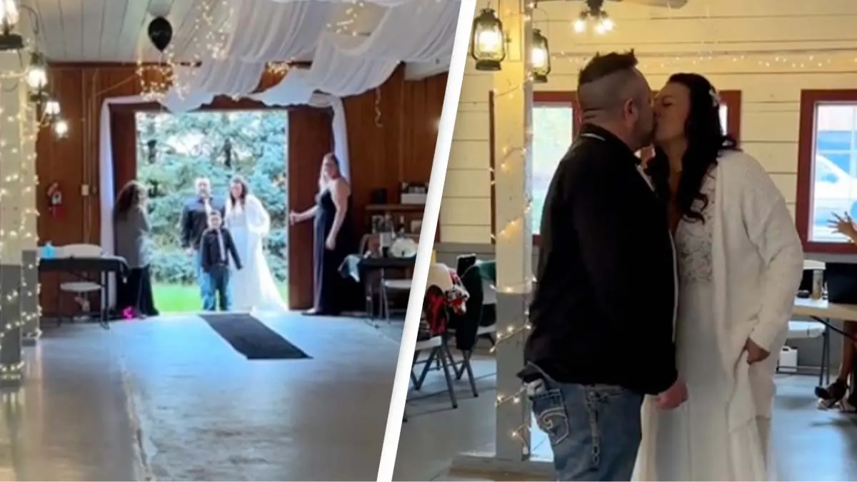 Bride left devastated walking into empty wedding venue after guests failed to show up