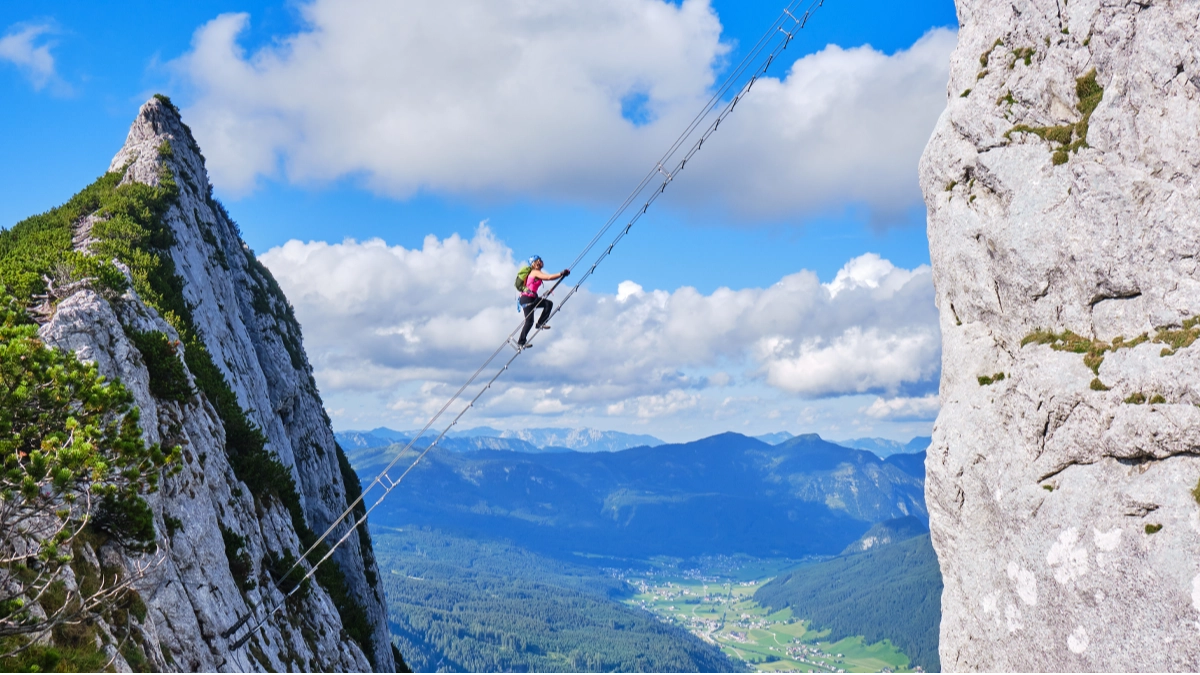 Tourist dies after falling 300 feet while climbing ladder bridge at popular Instagram spot