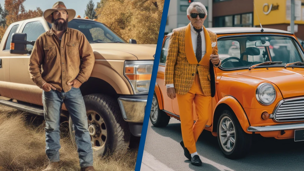 AI creates what 'average driver' looks like for each car brand and leaves drivers fuming