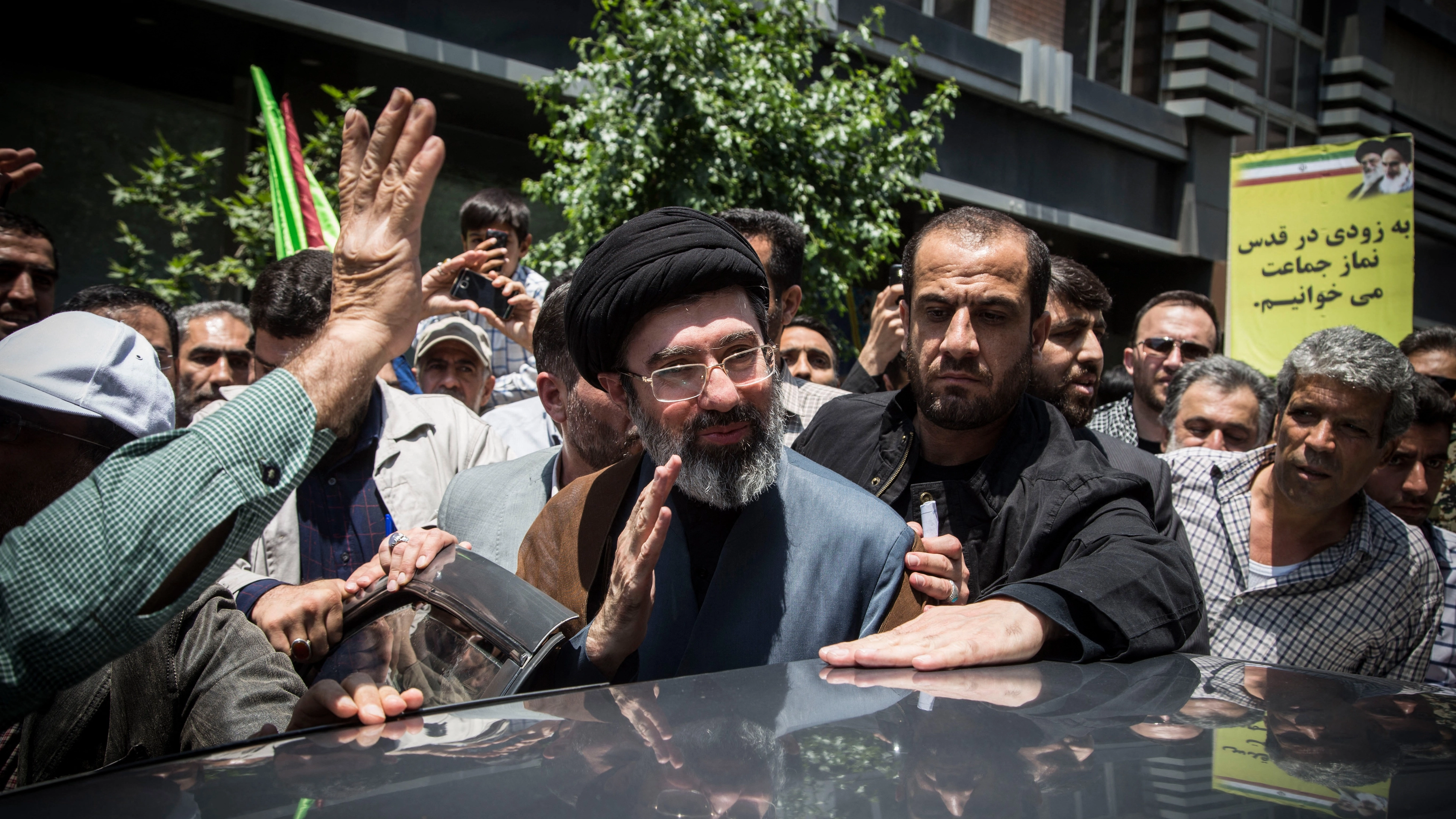 Iran's new supreme leader fires missiles marked with a clear message on the side