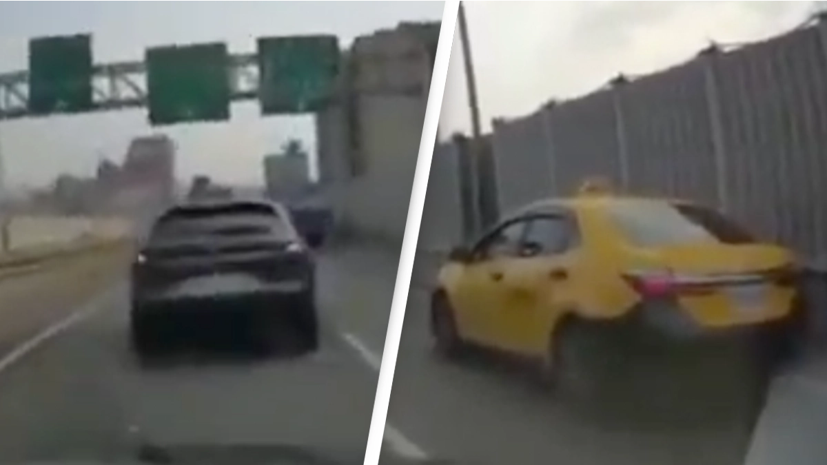 Terrifying dashcam footage captures moment deadliest earthquake in 25 years strikes Taiwan