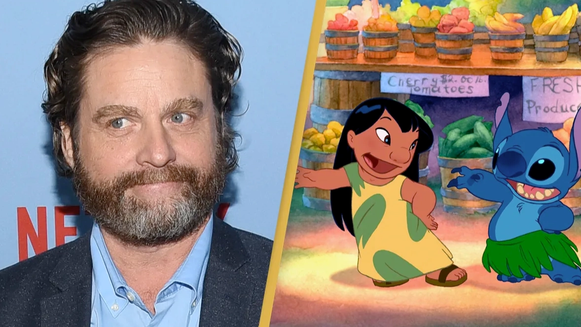 Zach Galifianakis to star in live-action Lilo & Stitch remake