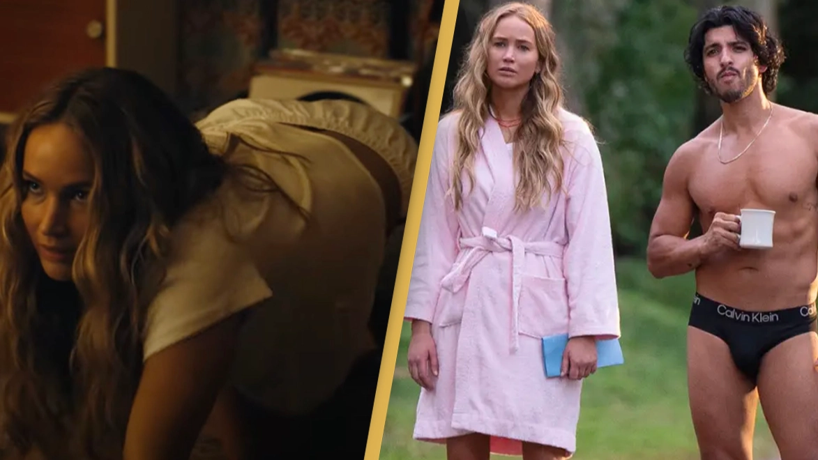 People have figured out the hidden meaning in Jennifer Lawrence's new R-rated comedy movie