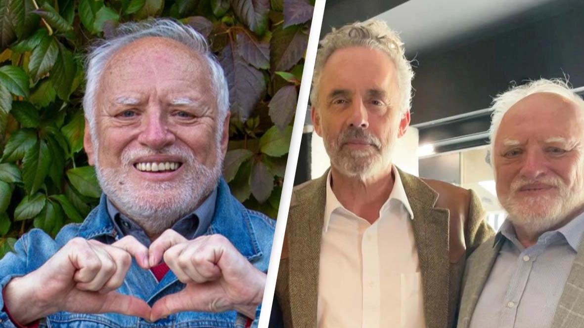 Hide The Pain Harold and Jordan Peterson meeting up has everyone confused
