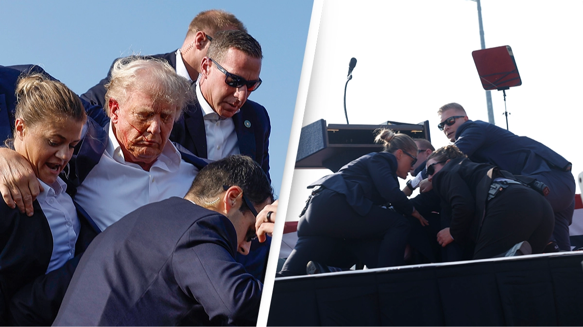 Trump says 'God alone' saved him from death following attempted assassination