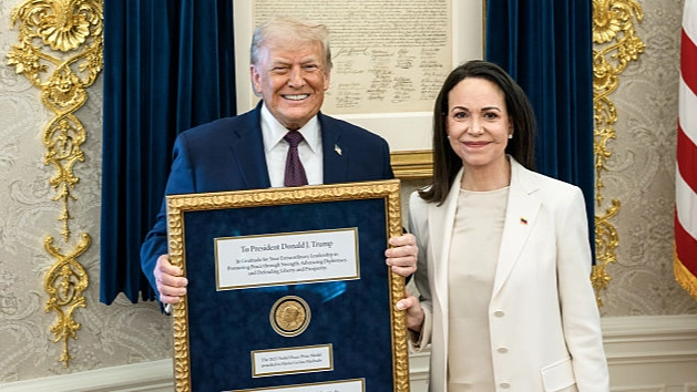 Nobel Peace Prize rules explained as Venezuelan opposition leader gives her award to Donald Trump at White House