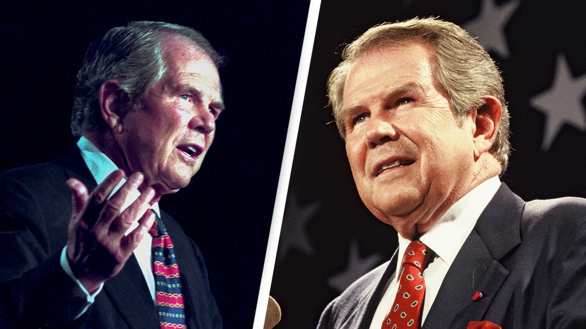 Televangelist Pat Robertson who claimed gay people and feminists caused 9/11 has died at the age of 93