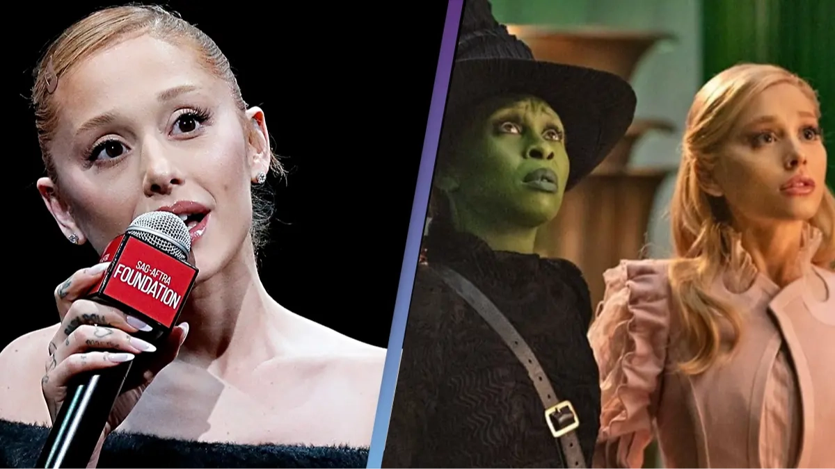 Ariana Grande reveals why she went over Wicked contract with co-star Cynthia Erivo before shooting