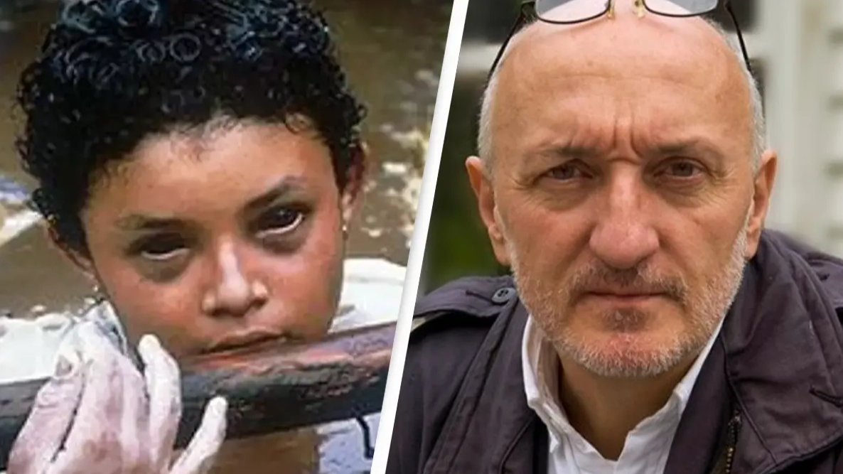 Photographer who took tragic photo of girl who died trapped in volcanic mudflow explains why he 'didn't save her'