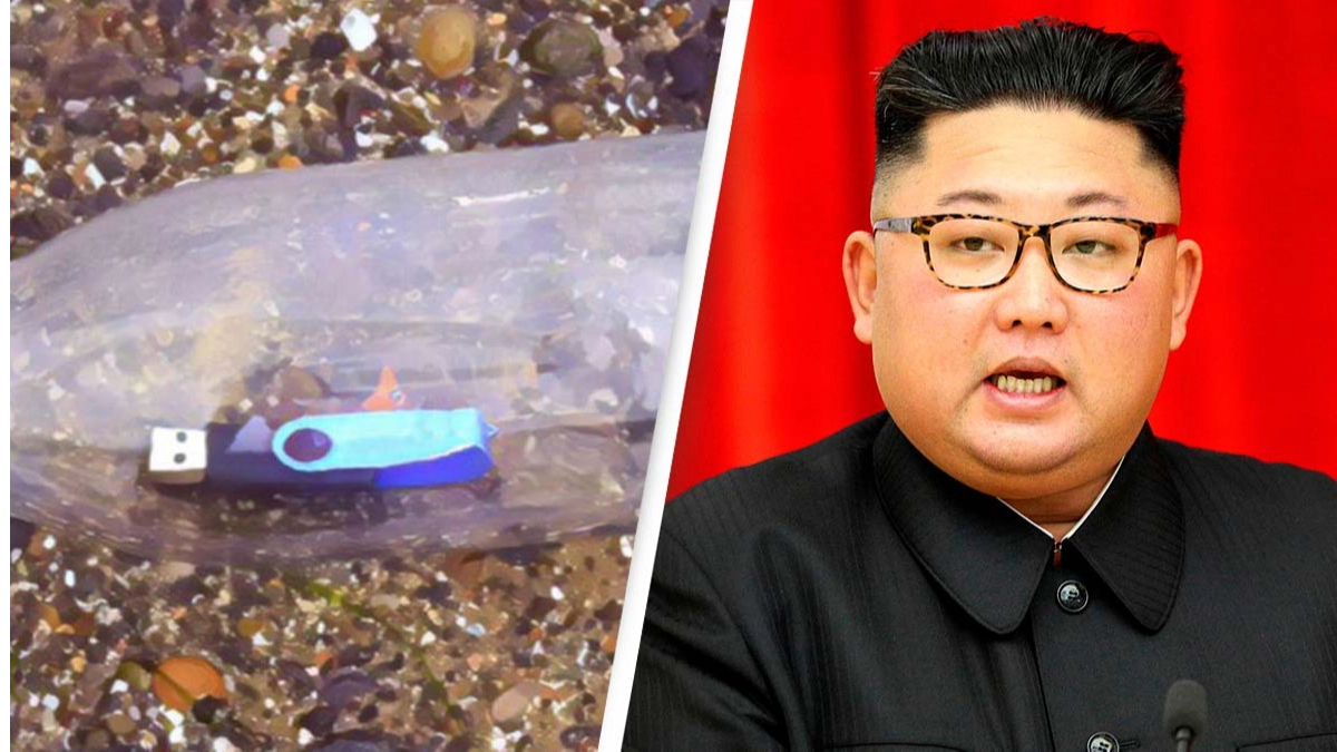 Thousands of USBs in bottles sent to North Korea to defy Kim Jong-un's ban on foreign media