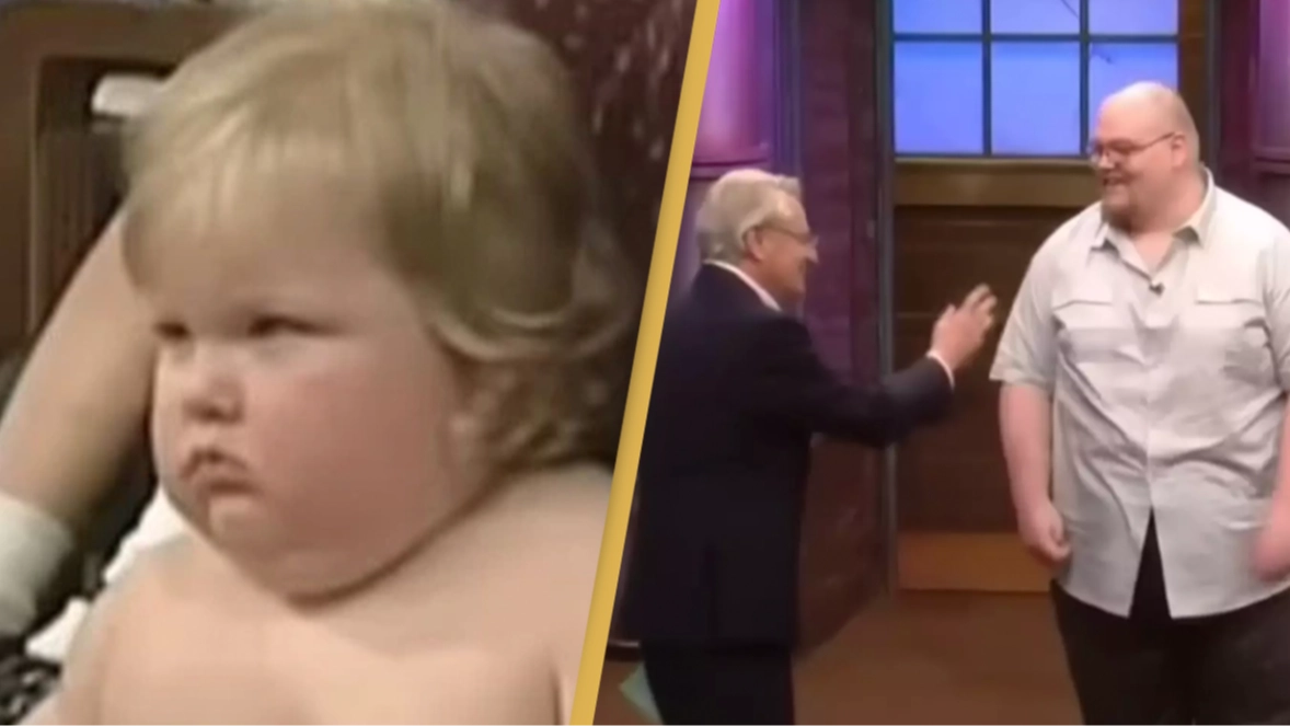 Man who went viral as '70lb baby' on controversial Jerry Springer Show reveals negative impact it had on his life