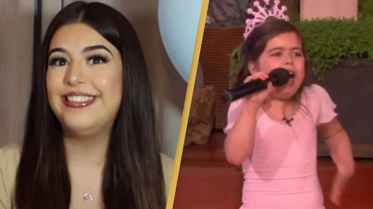 Ellen star Sophia Grace has given birth to her first baby