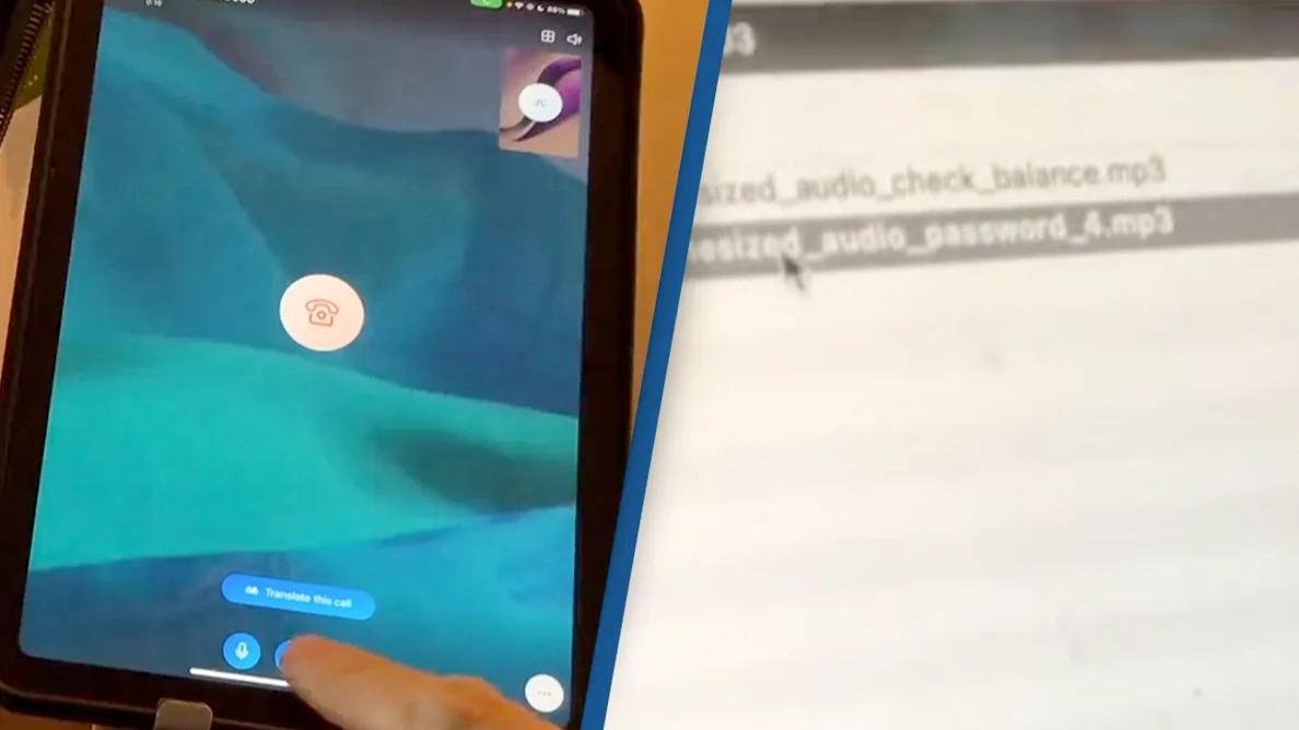 Man uses AI to clone his voice and manages to break into his own bank account
