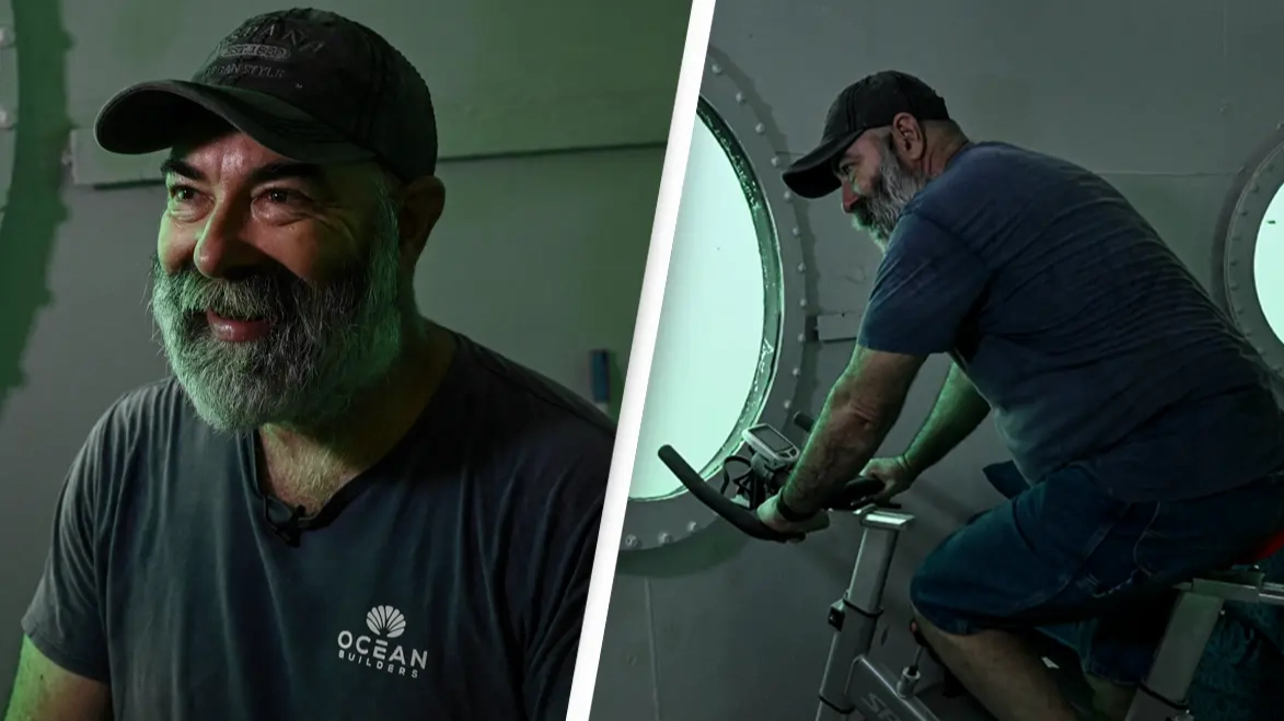 Man who’s been living underwater for months reveals how the test could ‘change the way we think about human life’