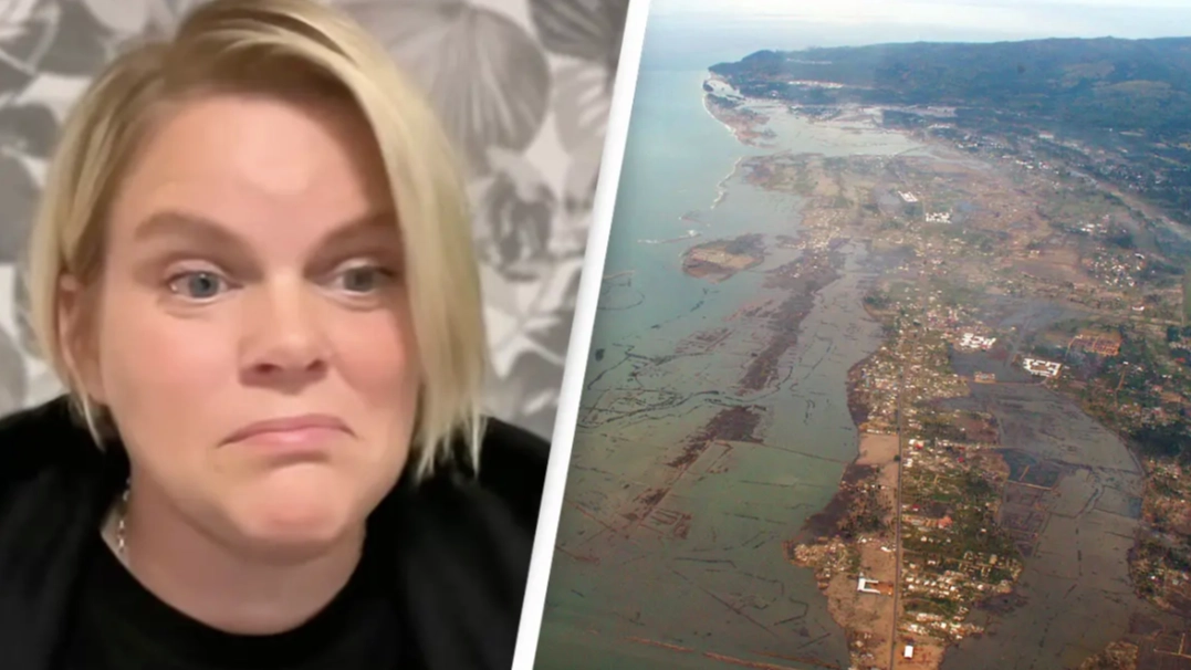 Survivor of world’s deadliest tsunami recalls the eerie sound she heard before being swept underwater