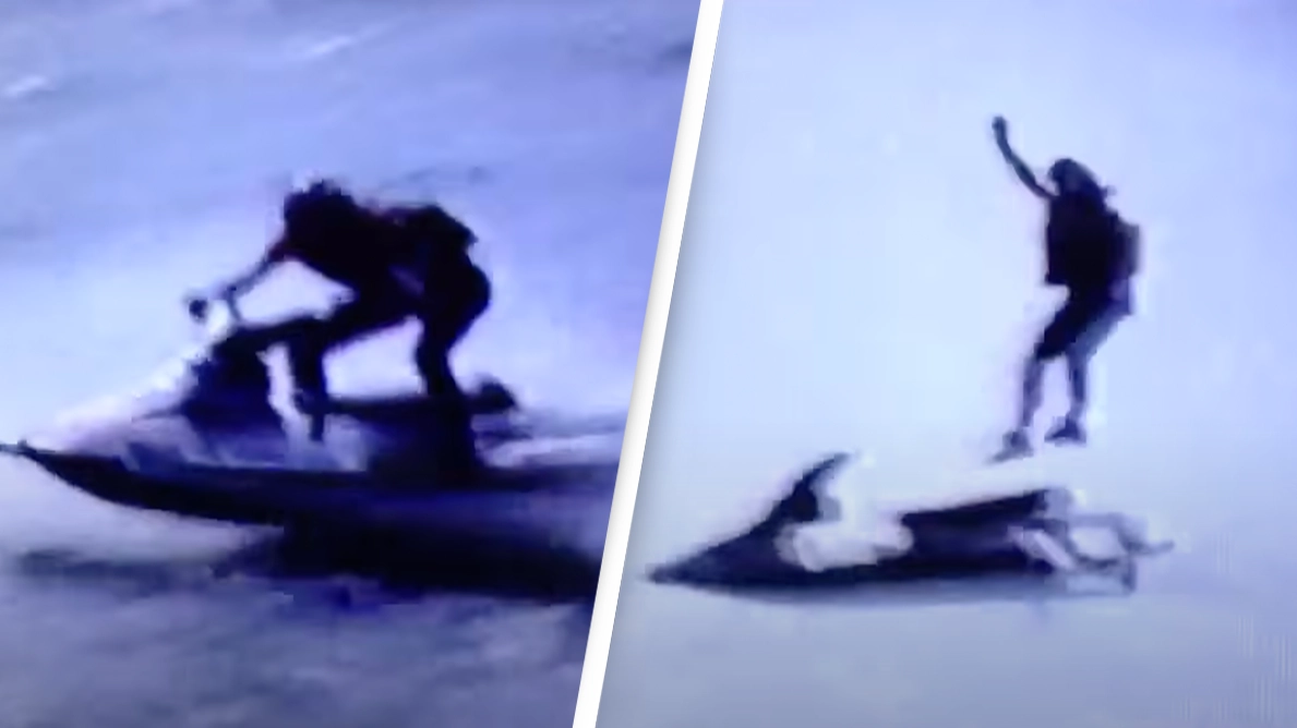 Tragic final moments of man filmed as he fell to his death after driving off Niagara Falls in protest