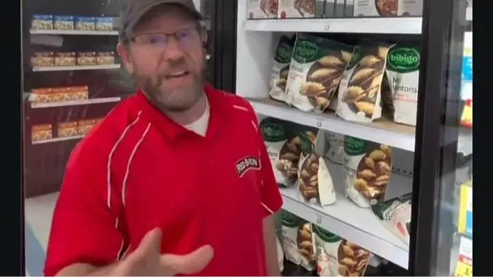 Red Baron employee speaks out after his emotional reaction to viral prank leaves people heartbroken