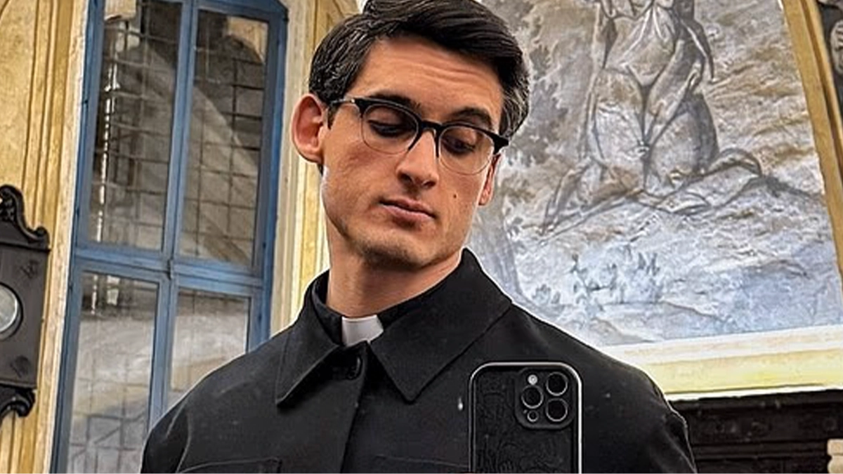'Hot priest' under fire after promoting dietary supplements on social media because 'prayer is not enough'