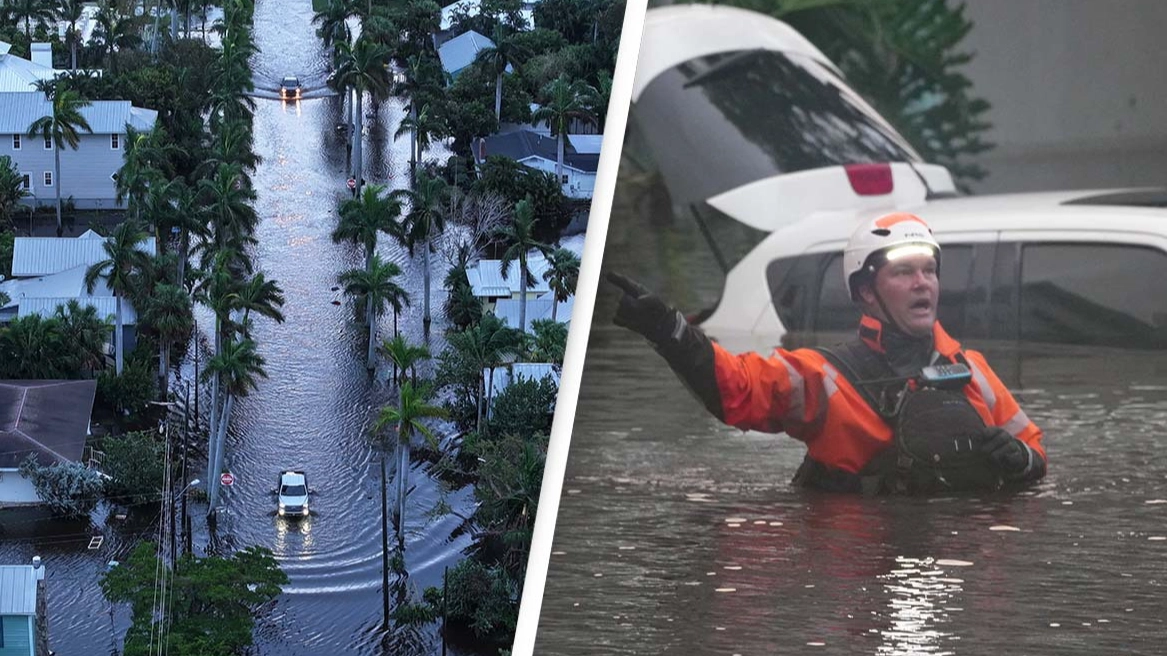Shocking photos show devastating impact of Hurricane Milton as coastline cities get destroyed