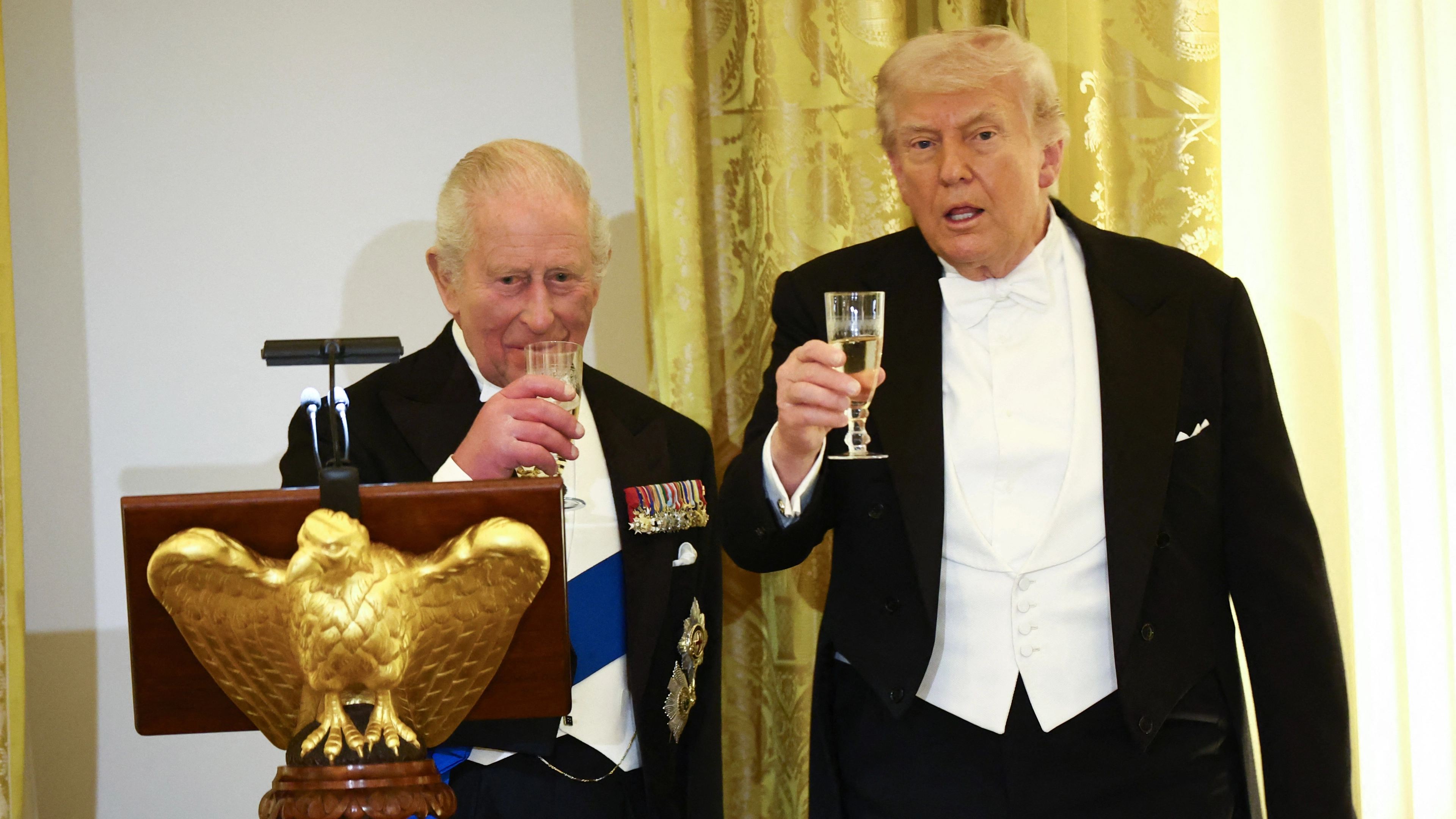 White House State Dinner with Trump and King Charles left royal impressed with specific detail