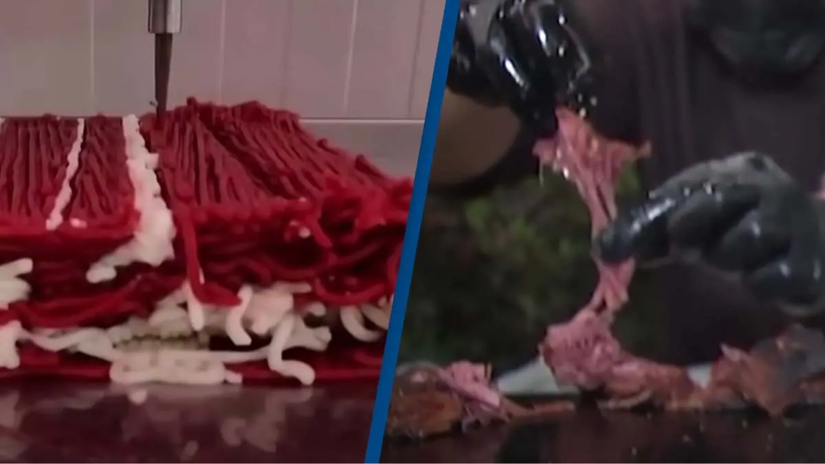 People discover 'gross' way scientists are 3D-printing steak and say they would never eat it