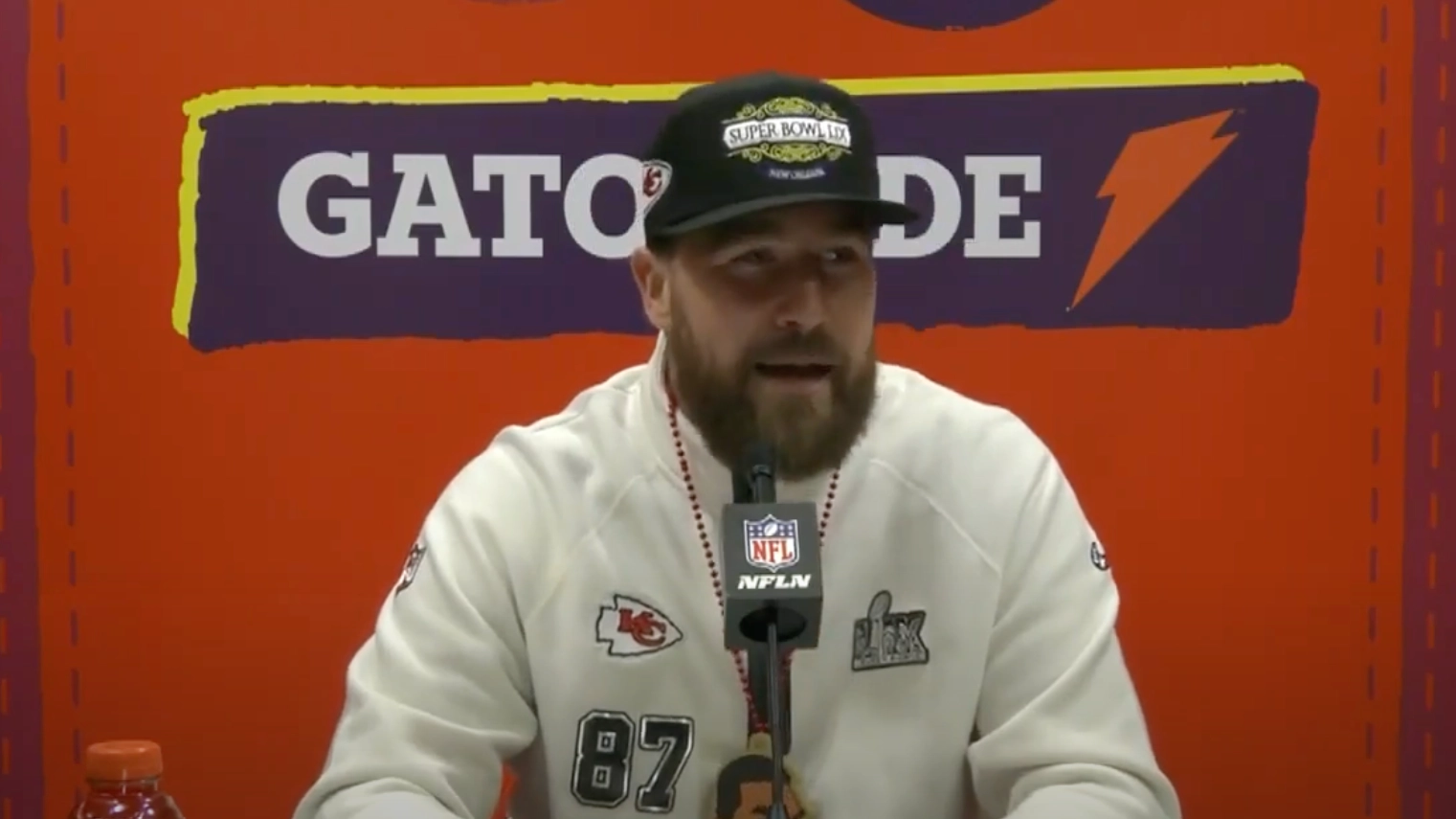Bizarre theory claims Travis Kelce caused Chiefs loss by 'talking sh**' about one beloved thing