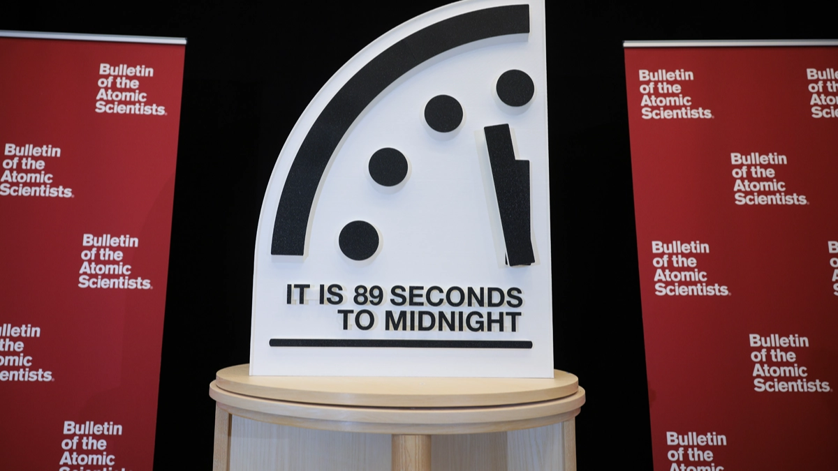 Doomsday Clock set to be updated tomorrow as leading experts reveal what they think will happen