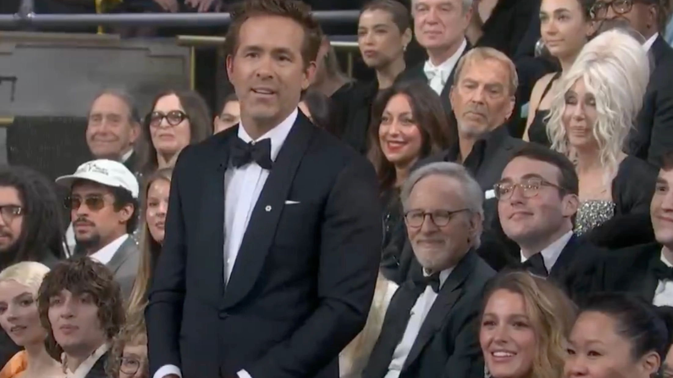 Ryan Reynolds alludes to Blake Lively’s legal battle with Justin Baldoni during SNL appearance