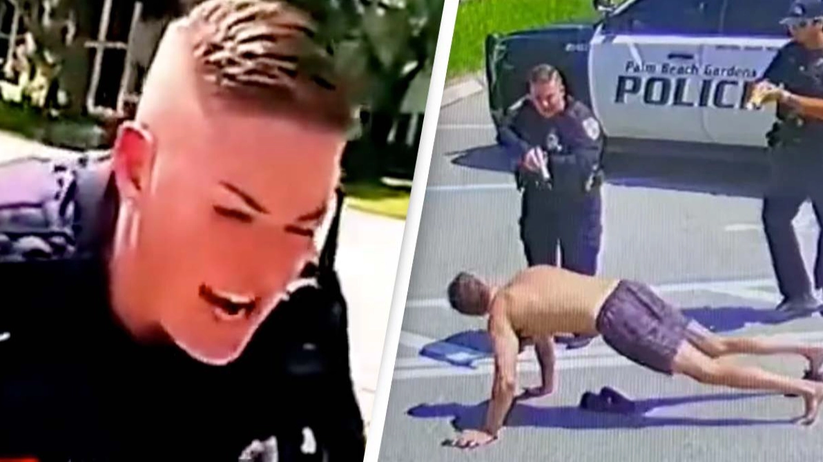 'Unhinged cop' who was fired after video of her outburst went viral has won her job back despite major concerns