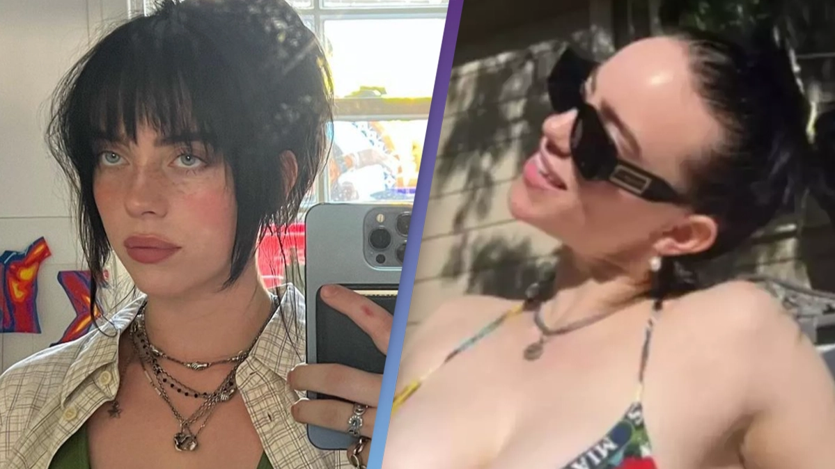 Billie Eilish shows off very intimate tattoo she vowed fans would never see
