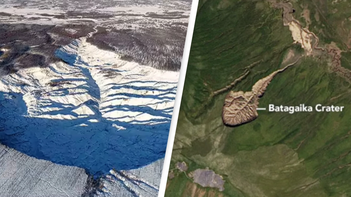 Giant Siberian 'Gateway to Hell' has tripled in size and scientists believe 'we can learn' a lot from it