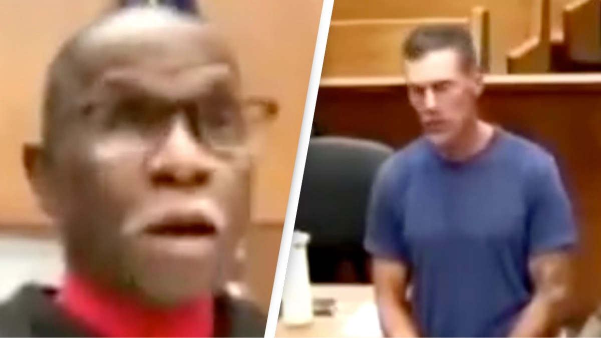 People outraged after seeing video of judge sentencing man to 558 days in jail for cursing him out