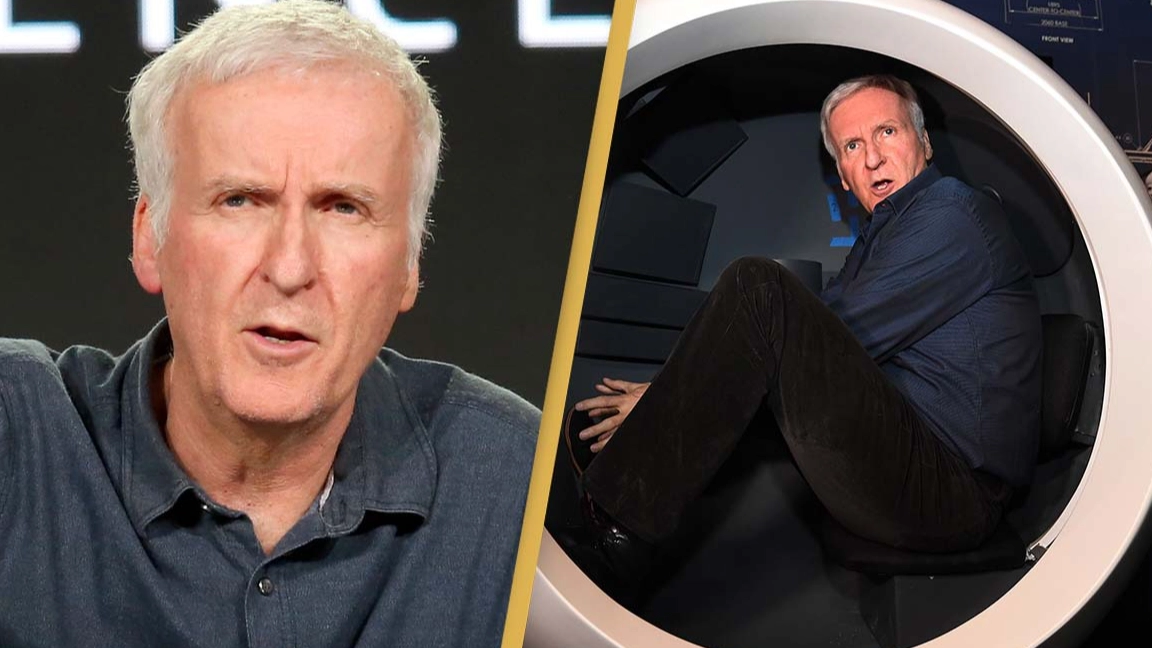James Cameron reveals he heard 'something you never want to hear' during near-disaster Titanic dive