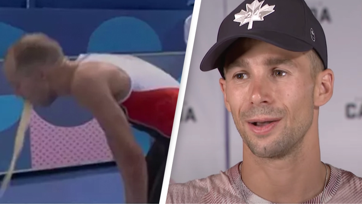 Olympic star who vomited on live TV after being forced to swim in polluted Paris river reveals what actually happened