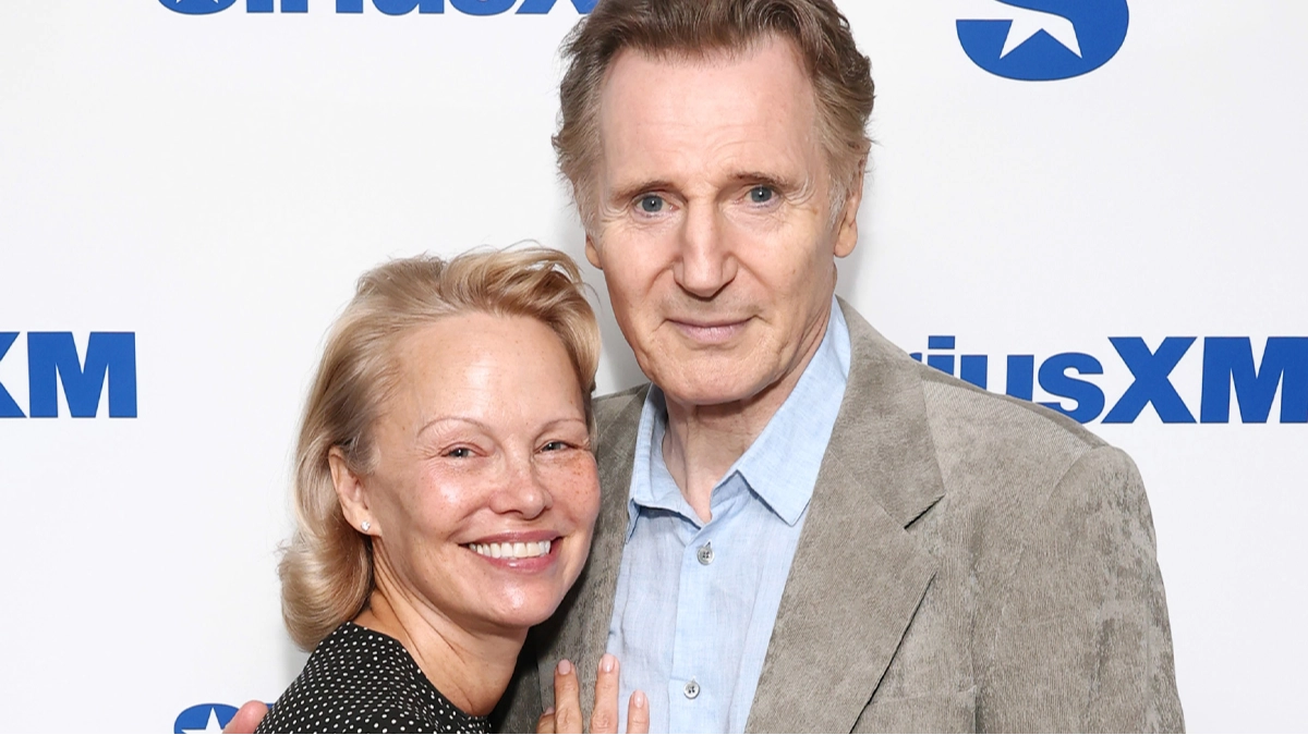 Liam Neeson details 'strange' sex scene with Pamela Anderson in new film amid romance rumors