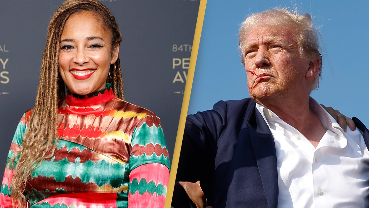 Actor sparks outrage after sharing theory to why she believes Trump's attempted assassination was 'fake'