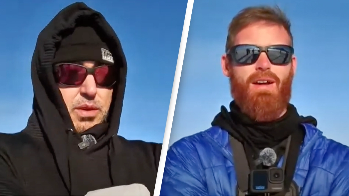 Flat Earthers realize 'they are wrong' after traveling to Antarctica to prove the Earth isn’t round in hilarious footage