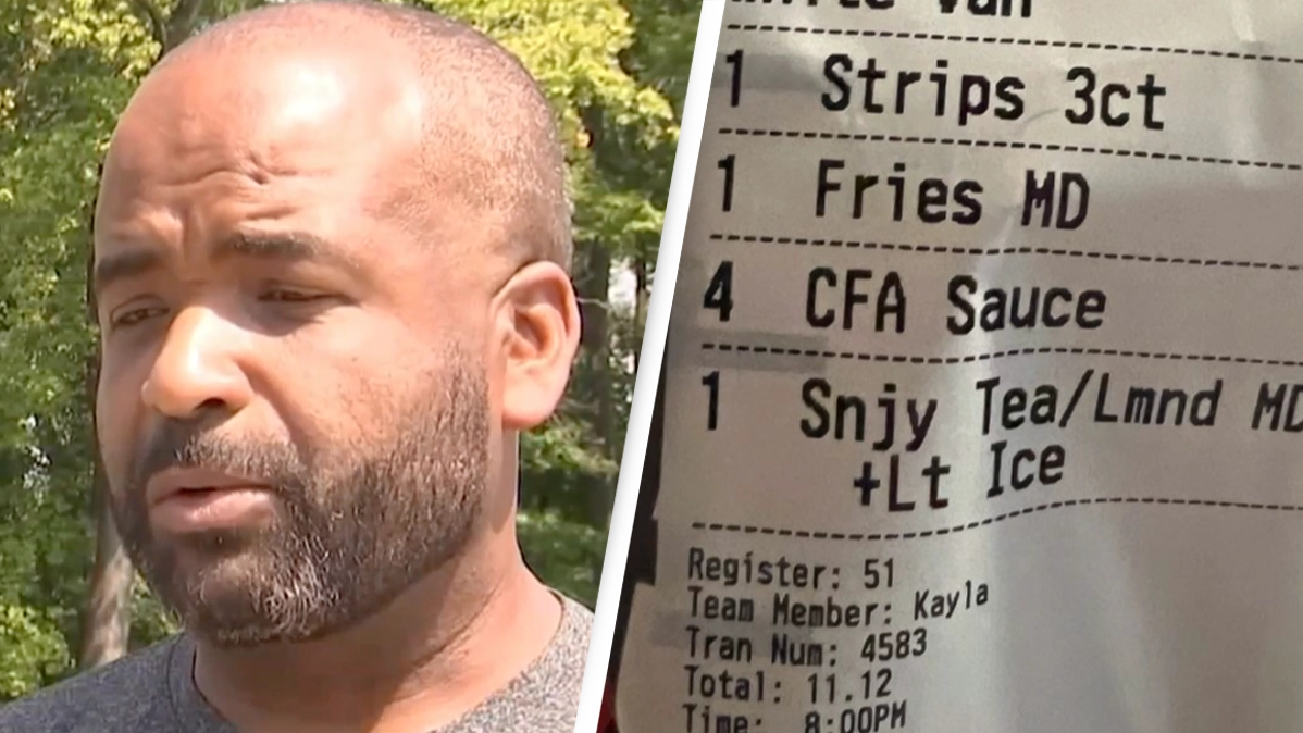 Man speaks out after confronting Chick-fil-A staff who put shocking racist comment on his receipt