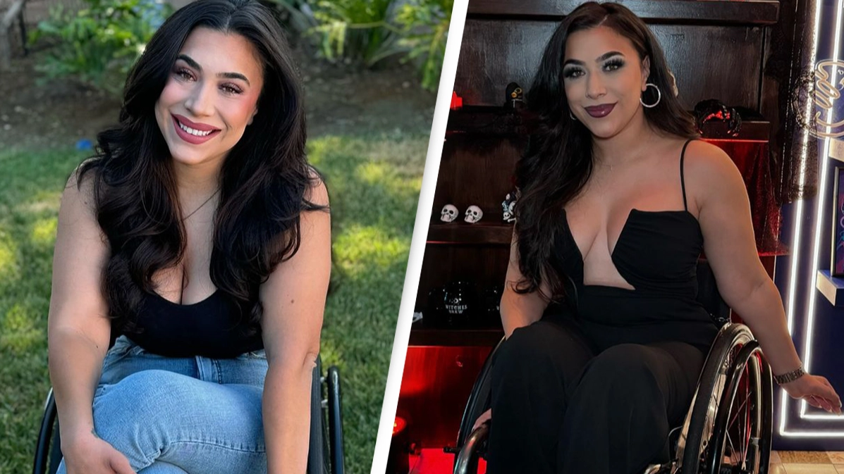 Woman paralyzed from car crash explains how she pees through her bellybutton