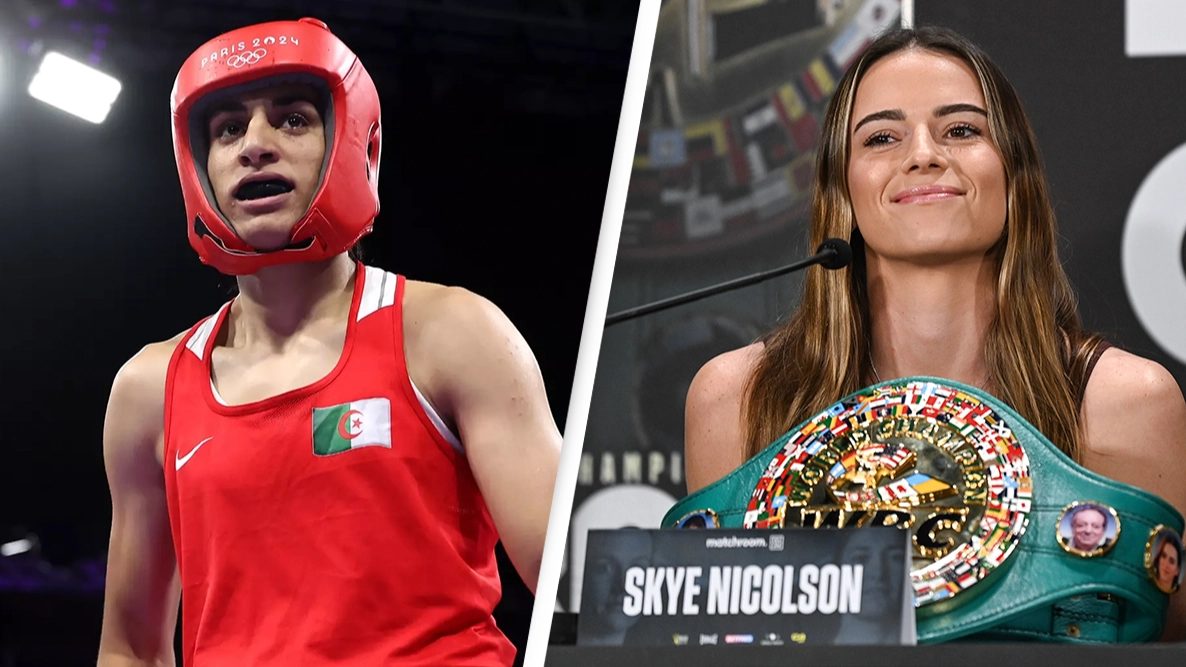 Champion boxer who fought Olympian with failed gender eligibility test speaks out after 46-second win