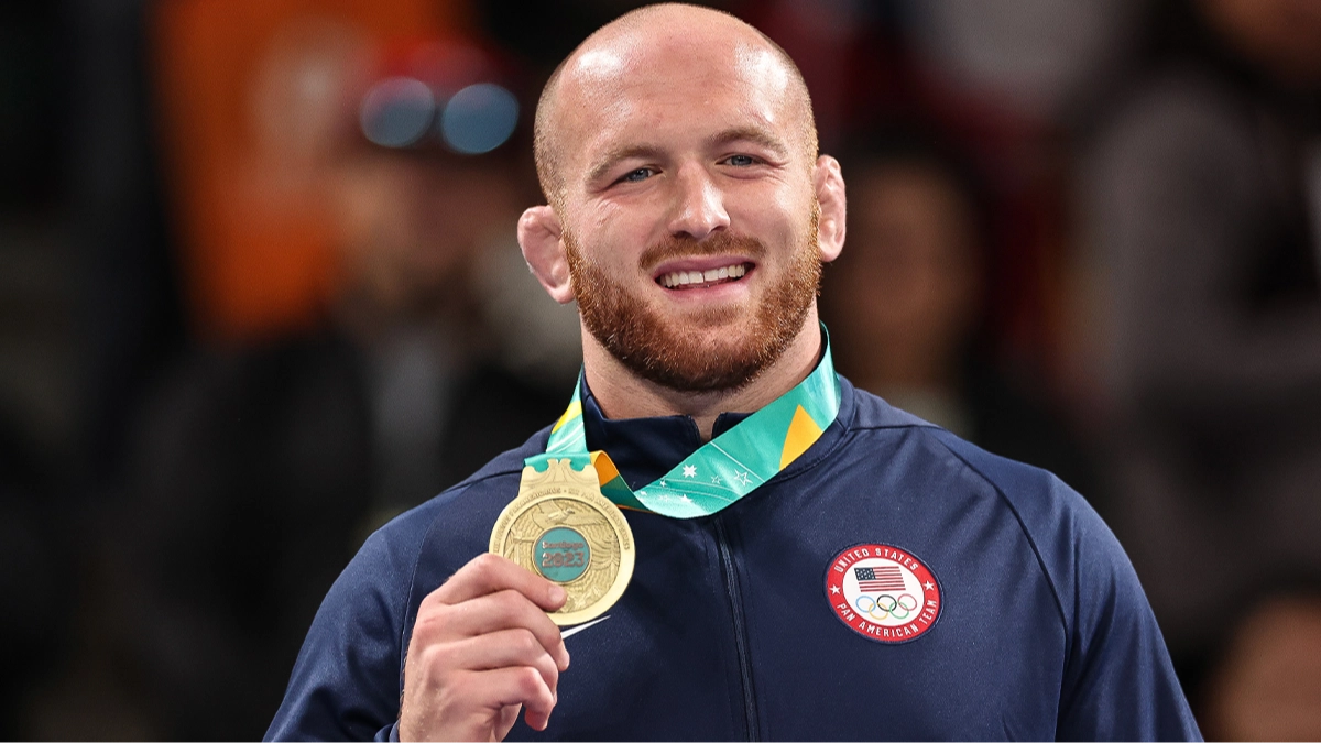 Olympic gold medalist arrested for allegedly 'engaging in prostitution' in major police sting