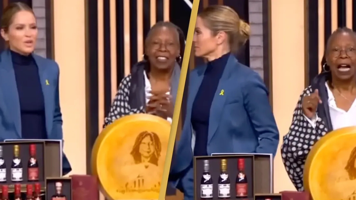 The View host walks off after co-host Whoopi Goldberg makes X-rated admission live on air