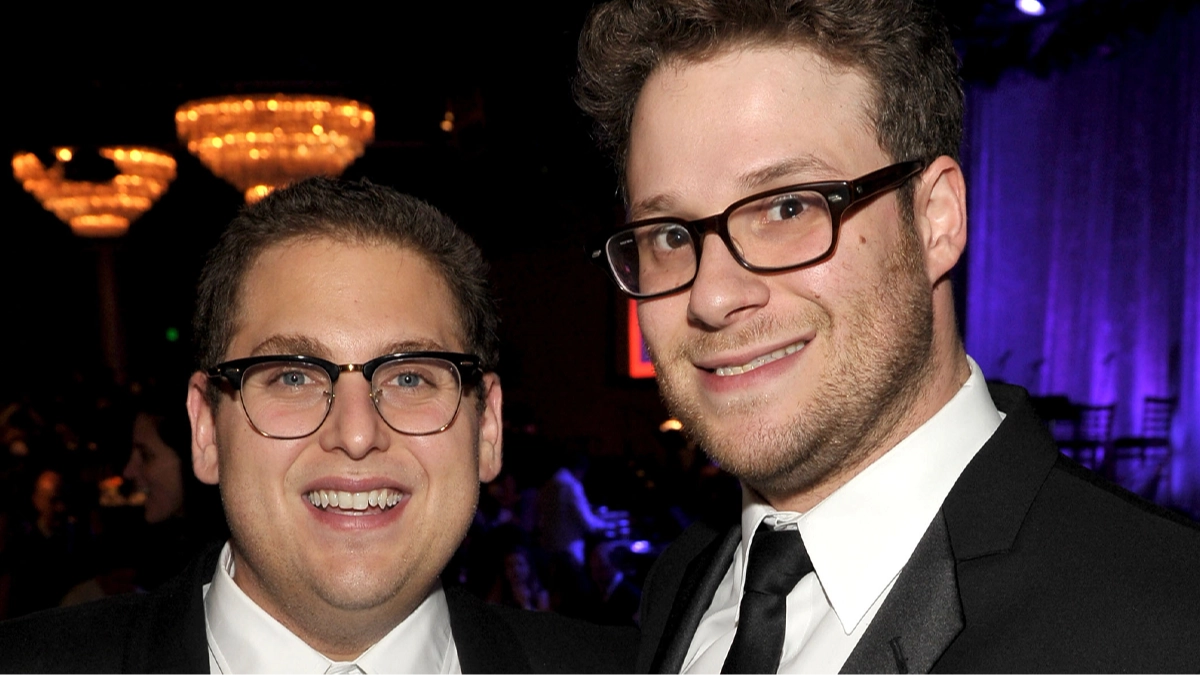 Seth Rogen and Jonah Hill snap at YouTuber who crashed their set while filming