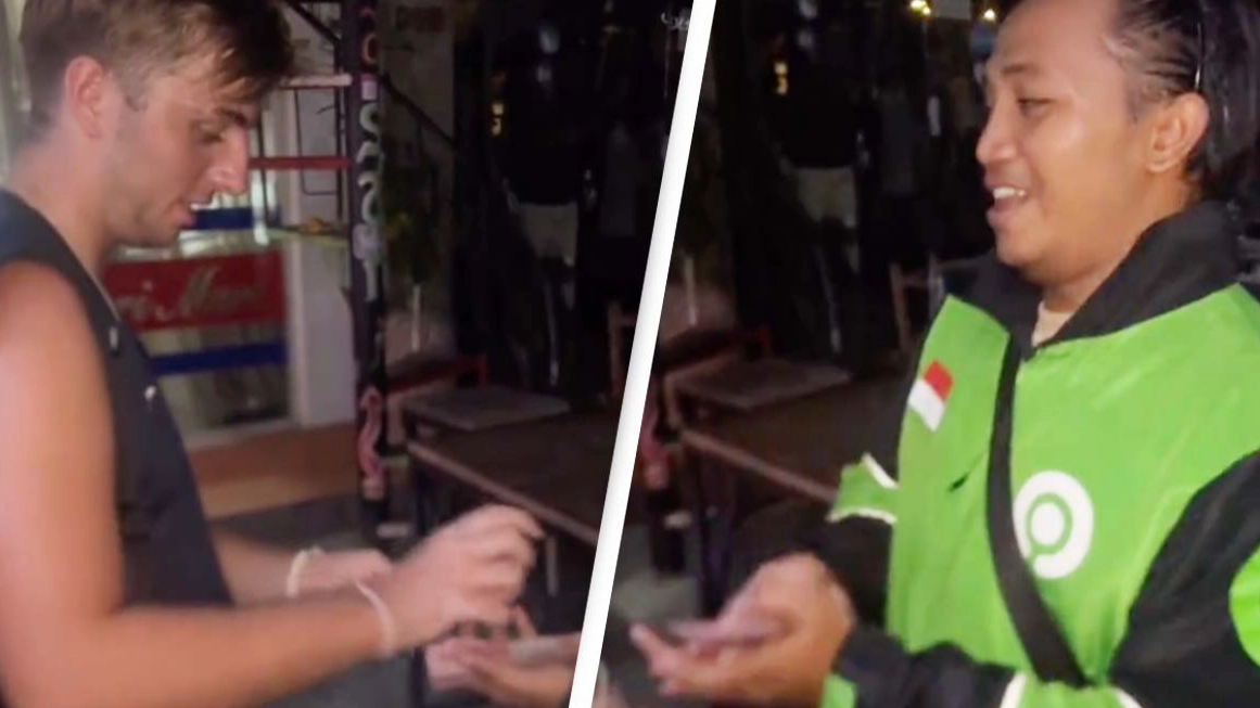 Scooter driver becomes 'millionaire' after finding tourist's lost phone and collecting reward